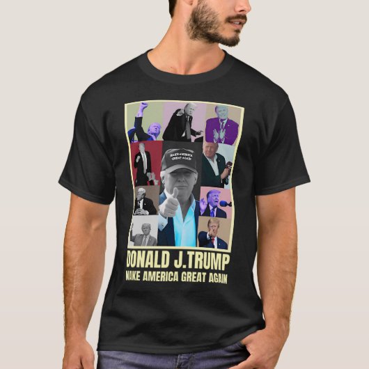 ドナルド・トランプ時代 Tシャツ (正面)