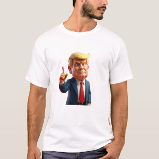 ドナルド・トランプ漫画 Tシャツ