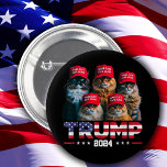 ドナルド・トランプ猫を再び安全にするRed Hat 2024 缶バッジ<br><div class="desc">ドナルド・トランプ猫を再び安全にするRed Hat 2024</div>