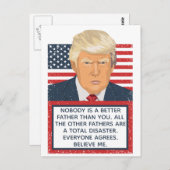 ドナルド・トランプ神父の日 ポストカード (正面/裏面)