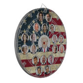 ドナルド・トランプ第2内閣 ダーツボード (正面左)