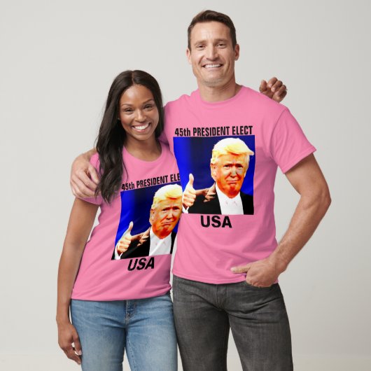 ドナルド・トランプ第45代大統領、アディダスTシャツ Tシャツ (ユニセックス)