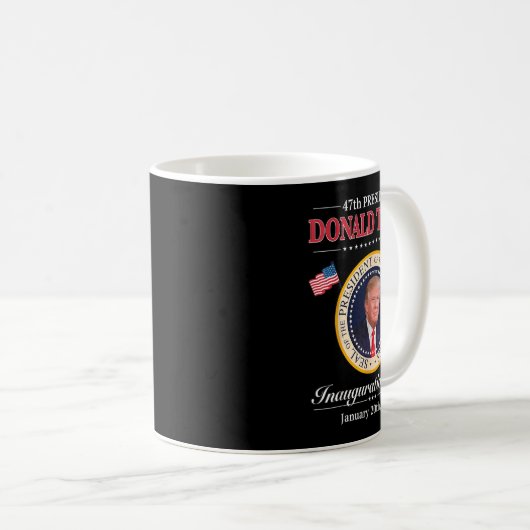 ドナルド・トランプ第47代大統領就任式2025 Supp コーヒーマグカップ (正面右)