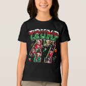 ドナルド・トランプ第47代大統領2024クリスマスサンタ トライブレンドＴシャツ (正面)