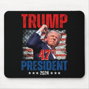 ドナルド・トランプ第47代大統領2024トランプ就任 マウスパッド