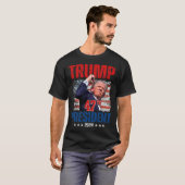 ドナルド・トランプ第47代大統領2024トランプ就任 Tシャツ (正面フル)