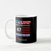 ドナルド・トランプ第47代大統領2025年就任式アメリカ コーヒーマグカップ (左)
