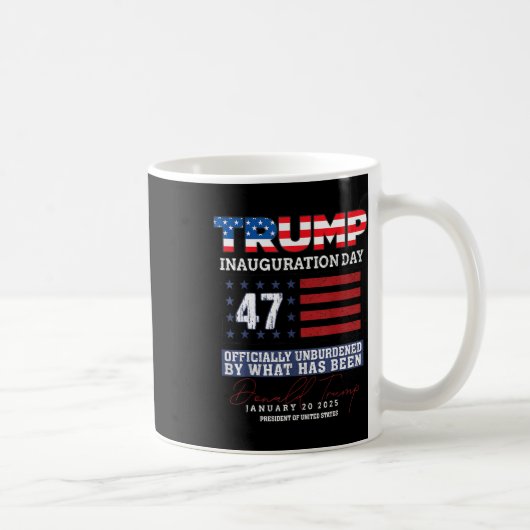 ドナルド・トランプ第47代大統領2025年就任式アメリカ コーヒーマグカップ (右)