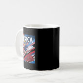 ドナルド・トランプ米国スキー界を再び偉大に コーヒーマグカップ (正面左)