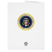 ドナルド・トランプ米国大統領ホワイトハウスMAGA 2024 (裏面)