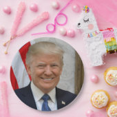 ドナルド・トランプ米国大統領ホワイトハウスMAGA 2024 ペーパープレート (パーティー)