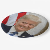 ドナルド・トランプ米国大統領ホワイトハウスMAGA 2024 ペーパープレート (アングル)