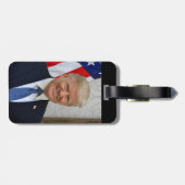 ドナルド・トランプ米国大統領ホワイトハウスMAGA 2024 ラゲッジタグ (裏面横)
