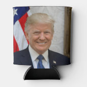 ドナルド・トランプ米国大統領ホワイトハウスMAGA 2024 缶クーラー (正面)