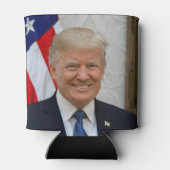 ドナルド・トランプ米国大統領ホワイトハウスMAGA 2024 缶クーラー (裏面)