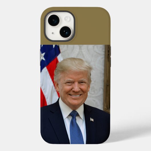 ドナルド・トランプ米国大統領ホワイトハウスMAGA 2024 Case-Mate iPhoneケース (裏面)