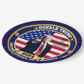 ドナルド・トランプ米国 ペーパープレート (アングル)