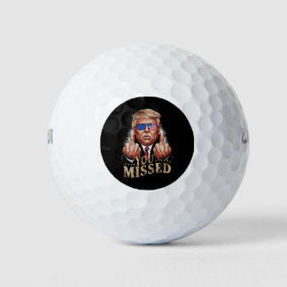 ドナルド・トランプ米大統領選を見逃した ゴルフボール