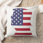 ドナルド・トランプ米州旗 クッション (ブランケット)