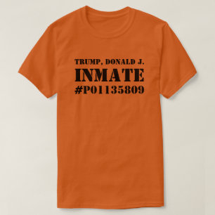 ドナルド・トランプ被収容者P01135809 Tシャツ