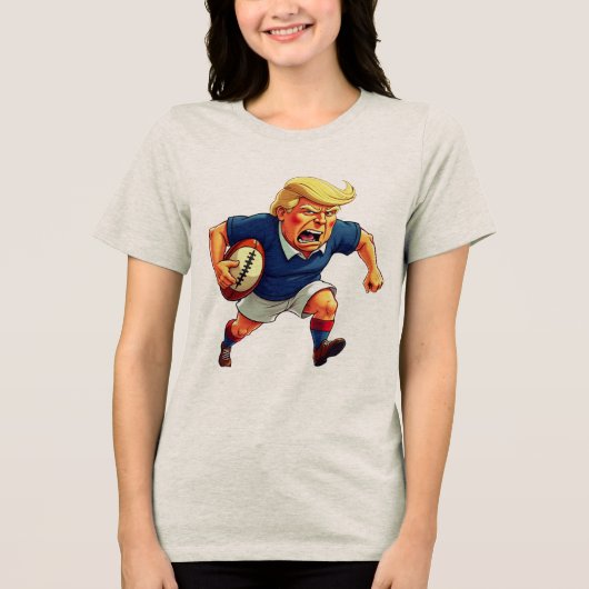 ドナルド・トランプ遊グビー長 トライブレンドTシャツ (正面)