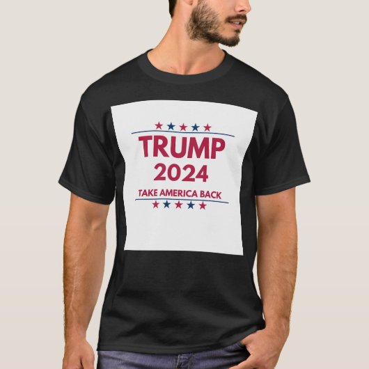 ドナルド・トランプ選挙2024 Tシャツ (正面)