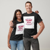 ドナルド・トランプ選挙2024 Tシャツ (ユニセックス)