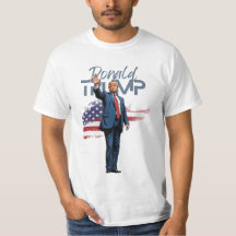 ドナルド・トランプ選挙Tシャツ