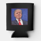 ドナルド・トランプ頭が切れるズ・チョイスクーラーボックス 缶クーラー (正面)