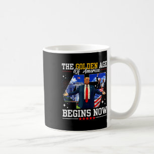 ドナルド・トランプ黄金時代が始まる コーヒーマグカップ