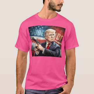 ドナルド・トランプ007 Tシャツ