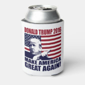ドナルド・トランプ2016大統領クーラーボックス 缶クーラー (缶裏面)