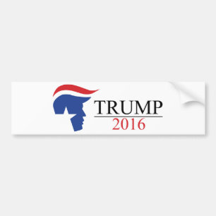ドナルド・トランプ2016年の大統領のなロゴ バンパーステッカー