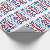 ドナルド・トランプ2016年の大統領選挙 ラッピングペーパー (角)