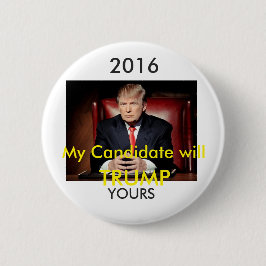 ドナルド・トランプ2016年のPinbackボタン 缶バッジ