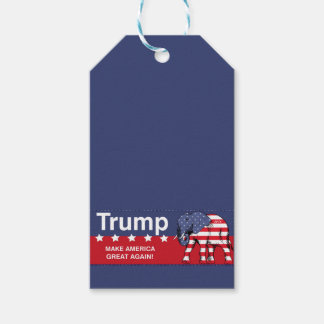 ドナルド・トランプ2016年共和党員 ギフトタグ
