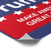 ドナルド・トランプ2016年共和党員 ポスター (角)