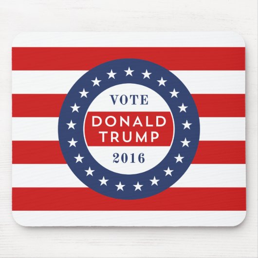 ドナルド・トランプ2016年 マウスパッド (正面)