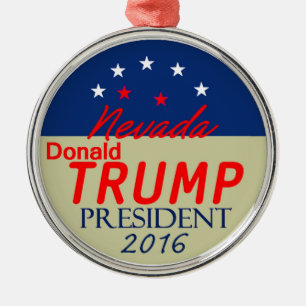 ドナルド・トランプ2016年 メタルオーナメント