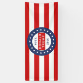 ドナルド・トランプ2016年 横断幕 (縦)