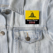 ドナルド・トランプ2016年-私で踏まないで下さい 缶バッジ (インサイチュ)