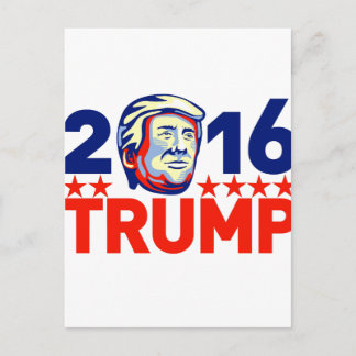 ドナルド・トランプ2016社長レトロ ポストカード