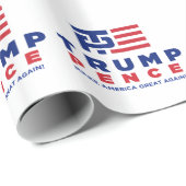 ドナルド・トランプ2016選挙運動 ラッピングペーパー (ロールコーナー)