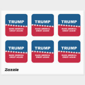 ドナルド・トランプ2016 スクエアシール (シート)
