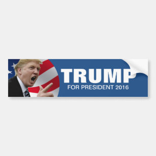 ドナルド・トランプ2016 バンパーステッカー