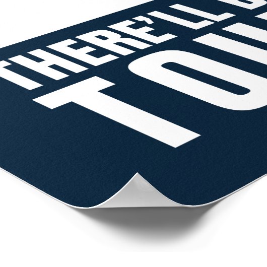 ドナルド・トランプ2016 – 地獄のトゥーペがあるだろう ポスター (角)