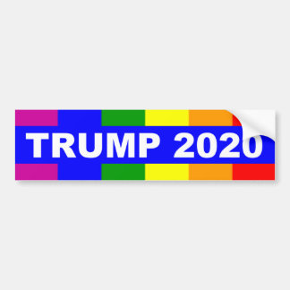 ドナルド・トランプ2020年のためのゲイ バンパーステッカー