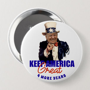 ドナルド・トランプ2020年保アメリカ素晴らし 缶バッジ