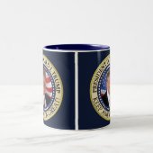 ドナルド・トランプ2020年保アメリカ総統素晴らし領 ツートーンマグカップ (中央)