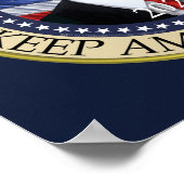 ドナルド・トランプ2020年保アメリカ総統素晴らし領 ポスター (角)